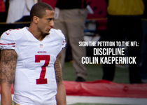 Help the NFL to Discipline Colin Kaepernick