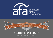 AFA Introduces Partnership with Cornerstone Payment Systems