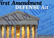 Urge Support of First Amendment Defense Act
