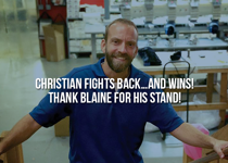 Christian Business Owner Fights Back...and Wins!