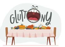 Gluttony and a call to moderation