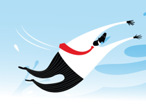 Swimming upstream
